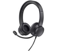 Trust Ayda On-Ear Laptop & PC headset - Black