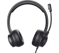 Trust Ayda On-Ear USB PC Headset with Mic, Lightweight Design, Adjustable Headb