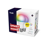 Trust WiFi B22 Smart Bulb, Colour Changing Light Bulb, Works with Alexa and Google Home, No Hub Required, 2.4GHz WiFi Bulb, LED Alexa Light Bulb, White & Colour [Amazon Exclusive] - 2 Pack