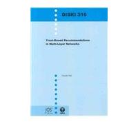 Trust-based Recommendations in Multi-layer Networks: v. 316 (Dissertations in Artificial Intelligence: Infix)