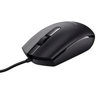 Trust Basi Computer Mouse with Optical Sensor, 3 Buttons, Wired Mouse for Left and Right Handed Users, 160 cm Cable, Plug & Play USB Mouse for PC, Laptop, Mac - Black