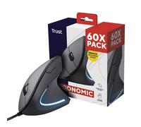 Trust Bayo+ Rechargeable Vertical Mouse Bluetooth + RF 2.4GHz, Ergonomic...