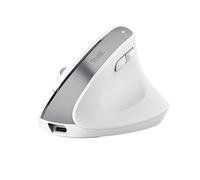 Trust Bayo+ Rechargeable Vertical Mouse Bluetooth + RF 2.4GHz, Ergonomic Mouse,