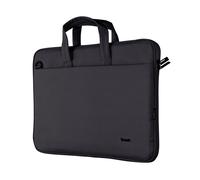 Trust Bologna Sustainable Slim Laptop Bag 16 Inch with Shoulder Strap, Eco Bag,