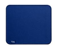 Trust Boye Mouse Pad, Sustainable Design, Rubber Anti-slip Bottom, 250 x 210 x 3mm, Mouse Mat with Stitched Edge, Machine Washable, Office Mouse Pad for Work, Home Office - Blue