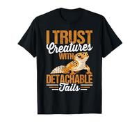 Trust Creatures Leopard Gecko Reptile Crested Gecko Lizard T-Shirt