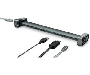 Trust Dalyx 10-In-1 USB-C Multi-Port Dock - Grey