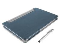 Trust eLiga Folio Stand with stylus for Galaxy Tab 2 10.1 â€“ blue - Elegant protective folio case for Galaxy Tab 2 10.1 with stylus pen and built-in viewing stand