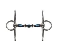 Trust Equestrian Sweet Iron Full Ch liptical Double Jointed Trust Divers Snaffle Bit - 12.5 cm