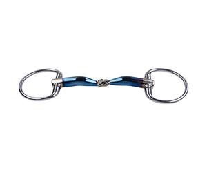 Trust Equestrian Sweet Iron Jointed Trust Divers Olive Head Snaffle Bit 12.5 cm