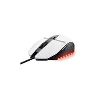 trust Felox Gaming Mouse in White Trust White