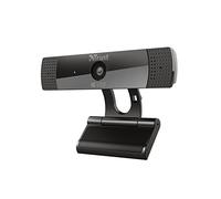 Trust Gaming GXT 1160 Vero Full HD Webcam, 1920x1080, 30 FPS, Built-in Microphone, Ideal for Streaming, Skype, YouTube, PC, Laptop - Black