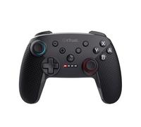 Trust Gaming GXT 1246 Muta Wireless Nintendo Switch Controller Bluetooth, 15h Playtime Rechargeable Battery, Play&Charge Cable, Dual Shock Vibration, Motion Controls, Switch Lite/OLED, Black