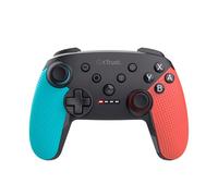 Trust Gaming GXT 1246B Muta Wireless Nintendo Switch Controller Bluetooth, 15h Playtime Rechargeable Battery, Play&Charge Cable, Dual Shock Vibration, Motion Controls, Switch Lite/OLED, Blue Red