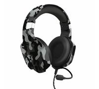 Trust Gaming GXT 1323 Altus Gaming Headset, Over Ear, Volume Control, Adapter Cable, Headphones for PC, Nintendo Switch, PS4, PS5, Xbox One, Xbox Series X - Black Camo [Amazon Exclusive]
