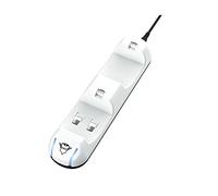 Trust Gaming GXT 251 Duo Charging Station for PS5 Controllers, DualSense Charging Dock, USB Powered, Twin Docking Station, PlayStation 5 Accessories Controller Charger - White