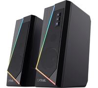 Trust Gaming GXT 609 Zoxa 2.0 PC Speakers, 12 W Peak Power, RGB Illuminated Set