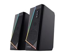 Trust Gaming GXT 609 Zoxa 2.0 PC Speakers, 12 W Peak Power, RGB Illuminated Speaker Set, USB Powered Sound System, 3.5 mm Aux,...