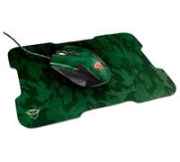 Trust Gaming GXT 781 Rixa Camo Gaming Mouse and Mouse Pad - Green Camo