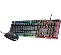 Trust GXT 838 keyboard Mouse included Gaming USB QWERTY Italian Black