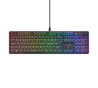 Trust Gaming GXT 866 Torix Mechanical Keyboard Italian Layout QWERTY, Linear Huano Switches, RGB Lighting, Anti-Ghosting N-Key Rollover USB Keyboard Gaming Programmable PC Laptop - Black