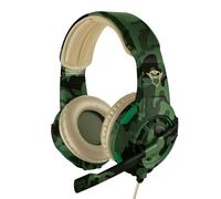 Trust Gaming Headset GXT 310C Radius with Microphone, Adjustable Mic and Headband, Wired, 1 m Cable, for Xbox One, Xbox Series X, PS4, PS5, Nintendo Switch - Jungle Camo