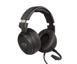 Trust Gaming Headset GXT 433 Pylo with Microphone, Fold Away Mic, Braided Cable, 50 mm Driver Units, Adjustable Headband, for Xbox One, Xbox Series X, PS4, PS5, Nintendo Switch - Black
