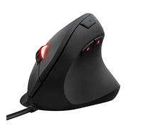 Trust Gaming Mouse GXT 144 Rexx, Vertical Ergonomic Mouse, 250-10,000 DPI, 6 Programmable Buttons, Advanced Software, Adjustable RGB Lighting, USB Computer Mouse for PC, Laptop, Windows, Mac - Black, New