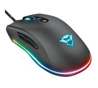 Trust Gaming Mouse GXT 900 Qudos, 100-15000 DPI, 7 Programmable Buttons, Adjustable RGB LED Lighting, On-board Memory, Advanced Software, USB Computer Mouse for PC, Laptop, Mac - Black