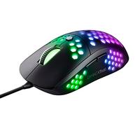 Trust Gaming Mouse GXT 960 Graphin Ultra Lightweight Gaming Mouse, 74 grams, Up to 10.000 DPI, Adjustable Polling rate, 6 Buttons, Customizable RGB Lighting, Wired, Programmable, PC and Laptop, Black