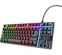 Trust Gaming TKL Keyboard with UK Layout GXT 833 Thado - Compact Tenkeyless...