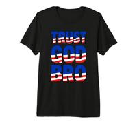 Trust God Bro Christianity Premium T-Shirt