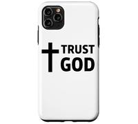 Trust God Christian Cross Jesus Faith Scripture Case for iPhone 11 Pro Max