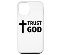 Trust God Christian Cross Jesus Faith Scripture Case for iPhone 12/12 Pro