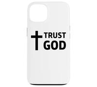 Trust God Christian Cross Jesus Faith Scripture Case for iPhone 13