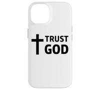 Trust God Christian Cross Jesus Faith Scripture Case for iPhone 14
