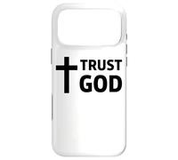 Trust God Christian Cross Jesus Faith Scripture Case for iPhone 17 Pro Max