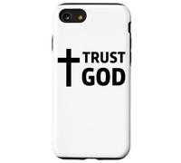 Trust God Christian Cross Jesus Faith Scripture Case for iPhone SE (2020) / 7/8