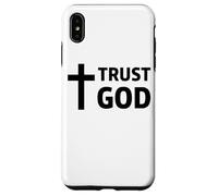 Trust God Christian Cross Jesus Faith Scripture Case for iPhone XS Max