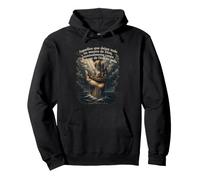 Trust God in Everything Proverbs 3:5-6 Spanish Christian Pullover Hoodie