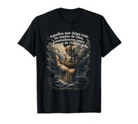 Trust God in Everything Proverbs 3:5-6 Spanish Christian T-Shirt