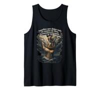 Trust God in Everything Proverbs 3:5-6 Spanish Christian Tank Top