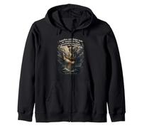 Trust God in Everything Proverbs 3:5-6 Spanish Christian Zip Hoodie