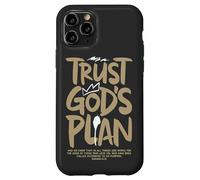 Trust Gods Plan Christian Faith Jesus Romans 8:28 Verse Case for iPhone 11 Pro