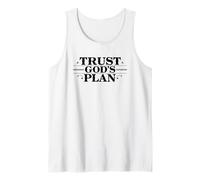 Trust God's Plan Christian Timing Tank Top