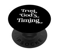 Trust God's Timing PopSockets Adhesive PopGrip