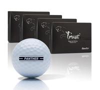 Trust Golf Ball Panther | Engineered to Break 100 | Big MAX Core for Maximum Distance & Precision Flight | Ultra-Soft Feel with Urethane Cover for Stopping Power (48 Balls, White)