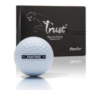 Trust Golf Ball Panther | Engineered to Break 100 | Big MAX Core for Maximum Distance & Precision Flight | Ultra-Soft Feel with Urethane Cover for Stopping Power (12 Balls, White)
