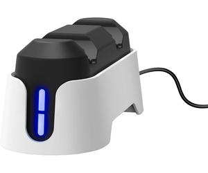 Trust GXT 228 Dual Charging Dock Stand for PS5 DualSense USB-C LED 0.8m