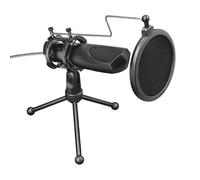 Mantis Streaming PC Gaming Microphone USB Connected Pop Filter Tripod Stand Blac